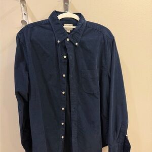 J. Crew corduroy Navy Blue Men's Shirt
